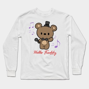 Chibi Freddy Fazbear Long Sleeve T-Shirt